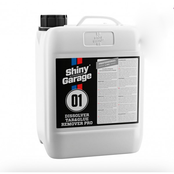 Shiny Garage Dissolver Tar&Glue remover 5L - odstraňovač asfaltu a lepidla