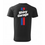 Shiny Garage štýlové tričko - veľkosť M