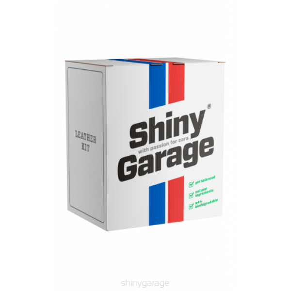 Shiny Garage Leather Kit Soft - set na čistenie a ošetrenie kože