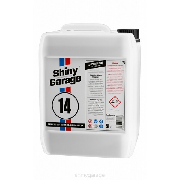 Shiny Garage Monster Wheel Cleaner plus 5L - PH neutrálny čistič diskov